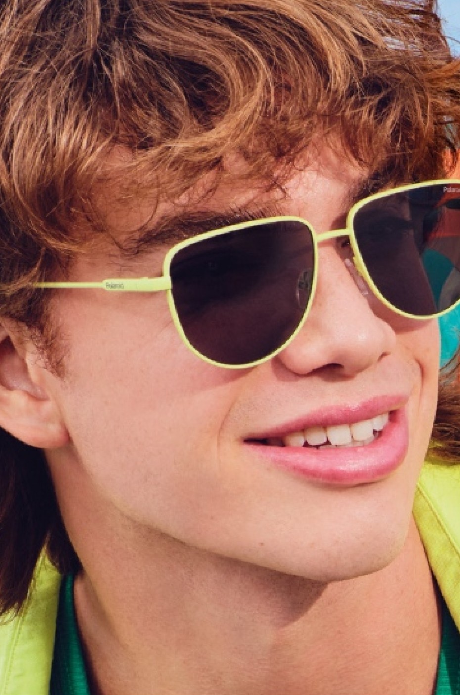 Polaroid: Mann mit Sonnenbrille